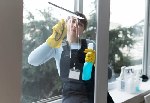 Nettoyage de vitres intérieures et extérieures à Saint-Denis-sur-Coise
